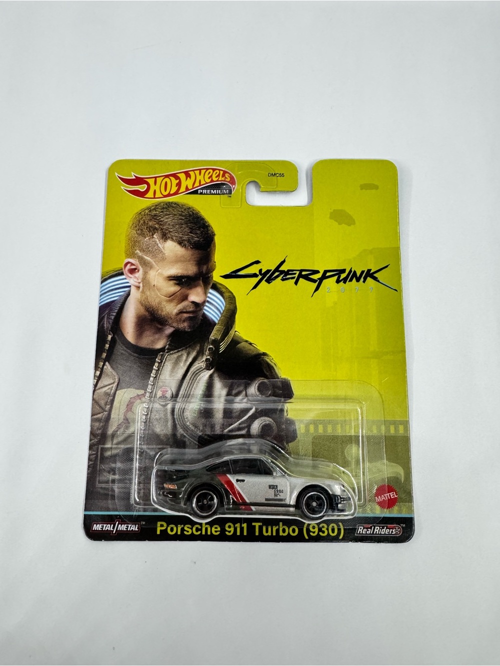 HOT WHEELS PREMIUM CYBERPUNK PORSCHE 911 TURBO (930)